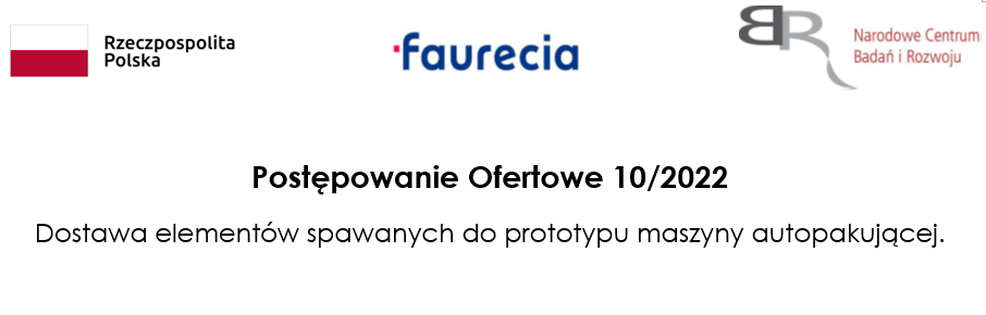 Postępowanie Ofertowe nr 10/2022