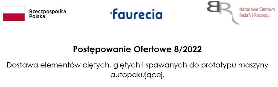 Postępowanie Ofertowe nr 8/2022