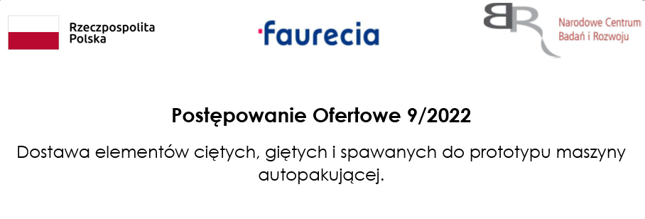 Postępowanie Ofertowe nr 9/2022